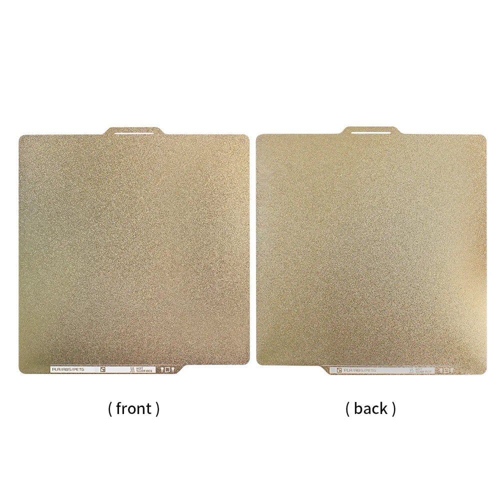Bambu Lab X1 / P1P / P1S Build Plate – Double-Sided Textured PEI Spring Steel Sheet 257x257mm