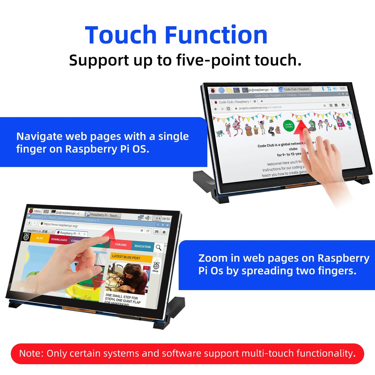 7" Touchscreen Monitor