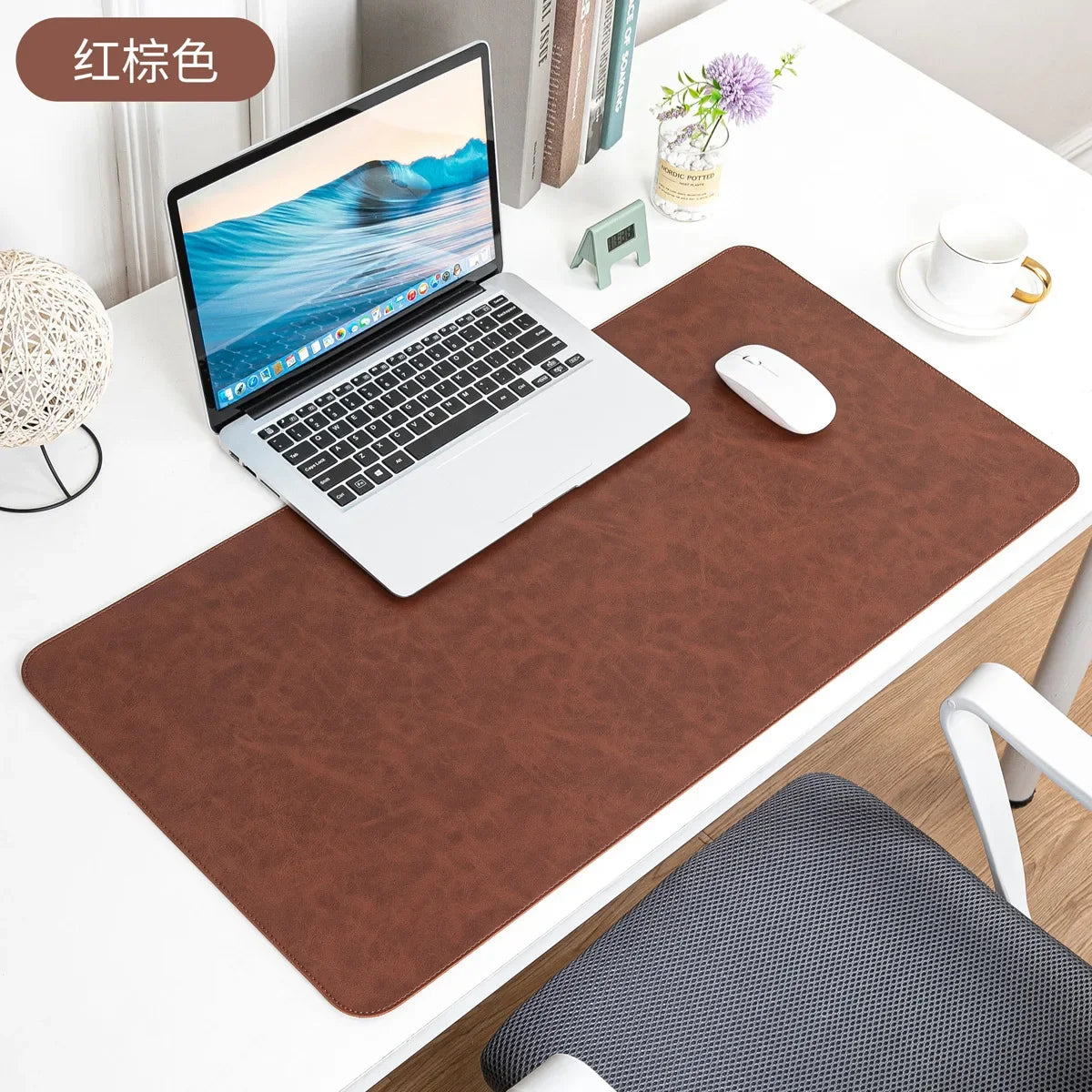 Waterproof PU Desk Mat
