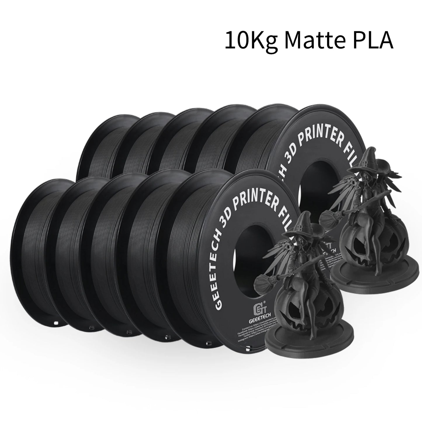 PLA Filament 1.75mm 10pcs