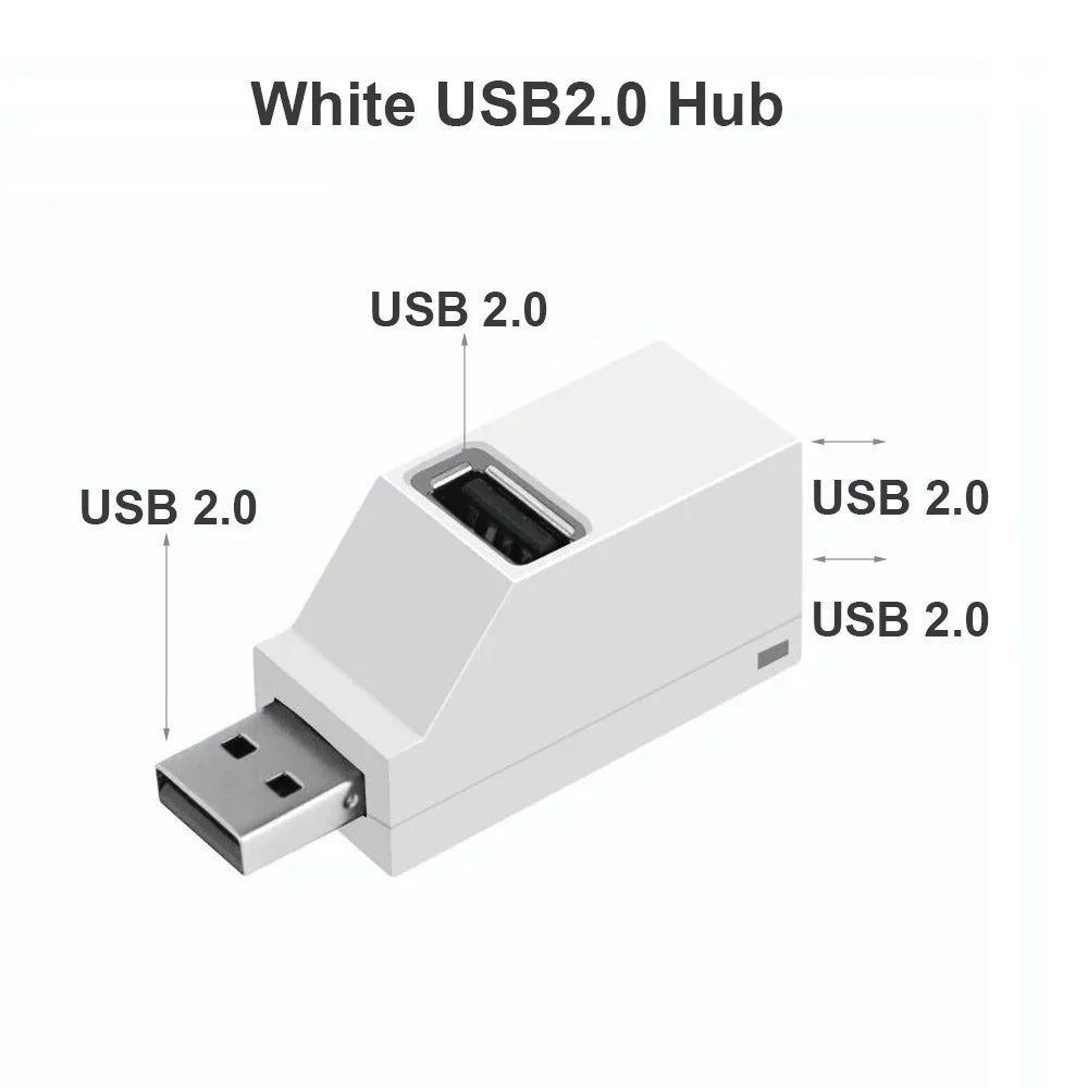 3-Port USB Hub