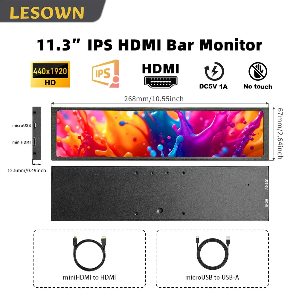 13.1" Portable Monitor