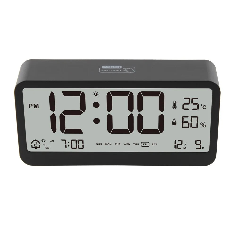 LED Smart Alarm Clock with Temperature Display