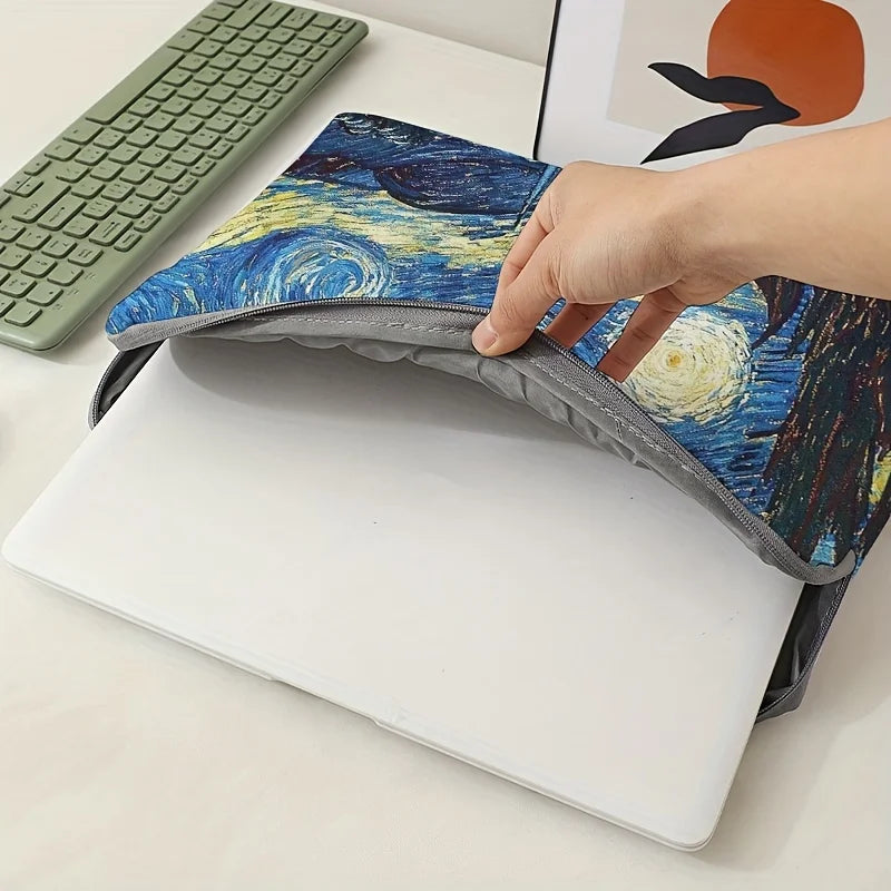 15" Laptop Sleeve (Van Gogh Starry Sky Pattern)