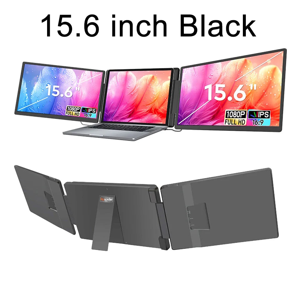 Portable Triple Screen Monitor