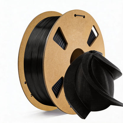 PLA+2.0 Filament 1.75mm Black – 1kg Upgraded Tougher & Stronger PLA Plus for FDM 3D Printers