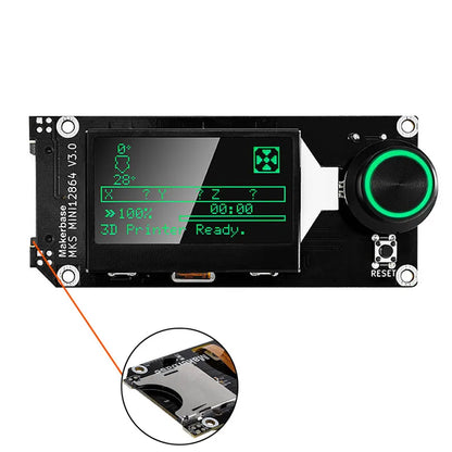 Makerbase MKS Mini 12864 V3 LCD Display – Smart Screen for MKS Gen L / SKR / Voron 2.4