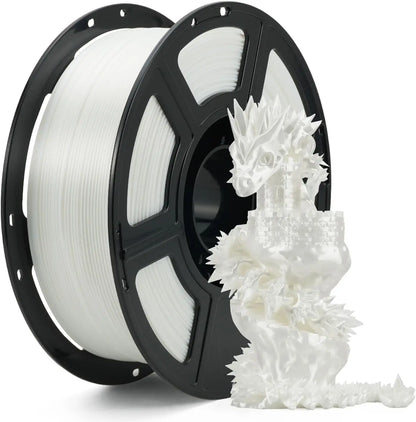 Silk PLA Filament 1.75mm – 250g Shiny Red, Blue, Green, White, Gold, Silver & Black