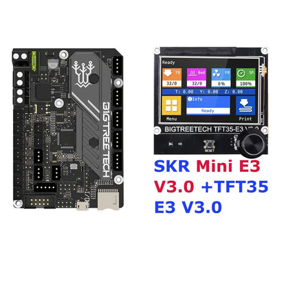 BIGTREETECH SKR Mini E3 V3.0 + TFT35 E3 V3.0 Bundle – 32-Bit TMC2209 Motherboard & Touchscreen for Ender 3 / CR-10