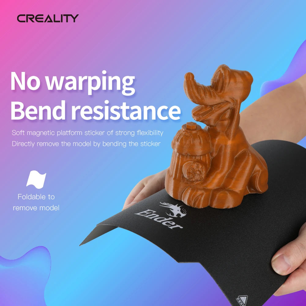 Flexible Magnetic Print Bed