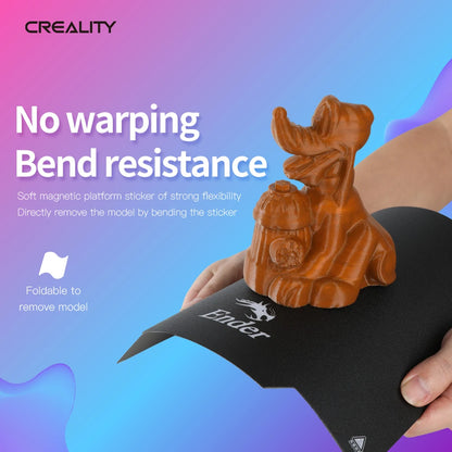 CREALITY Flexible Magnetic Print Bed – 235×235mm Spring Steel PEI Sheet