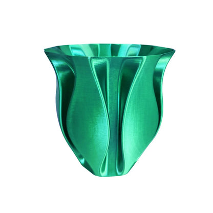 Silk Jade Green PLA Filament 1.75mm – 250g / 500g / 1kg Shiny Smooth for FDM 3D Printers