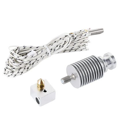 KINGROON KP3S Hotend Kit – Titan Extruder Compatible MK8 0.4mm Nozzle for 1.75mm Filament