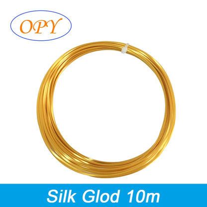 Silk PLA Filament 1.75mm – 1kg Sample Gold, Silver, Copper, Metal Gray, Blue & Green