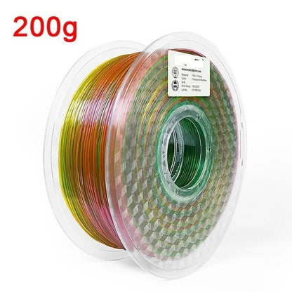 Flexible TPU Filament 1.75mm – 200g Translucent Glow-in-the-Dark 95A for FDM 3D Printers