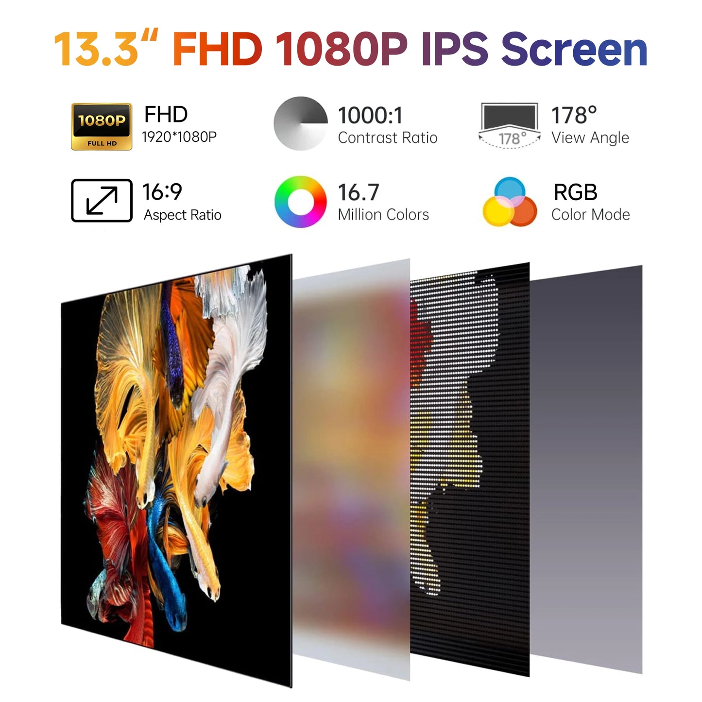 13.3" FHD Portable Monitor