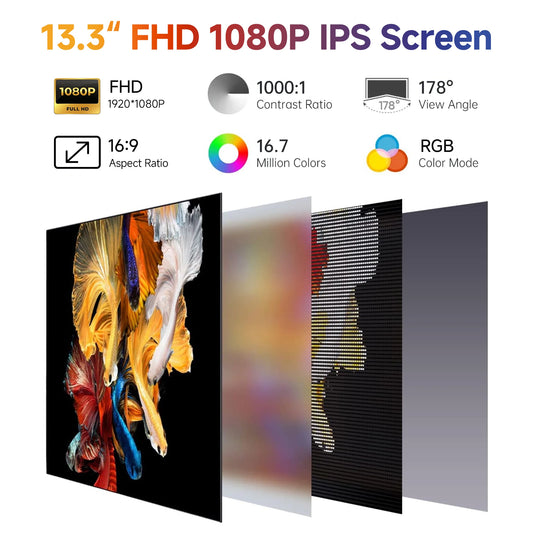 13.3" FHD Portable Monitor