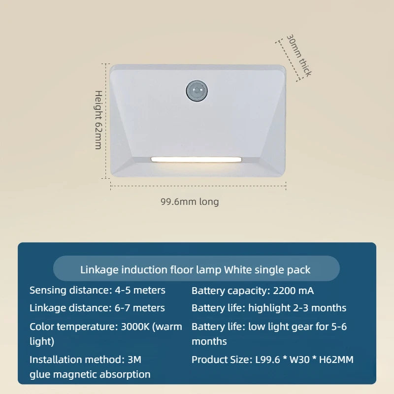 Motion Sensor LED Wall Light