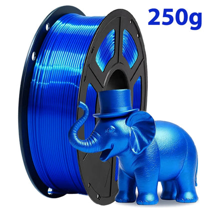 Silk PLA Filament – 1.75mm Shiny Metallic Finish 3D Printer Filament