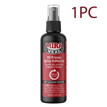3D Printer Bed Adhesive Spray – Anti-Warping Easy Release for PLA, ABS, PETG & TPU
