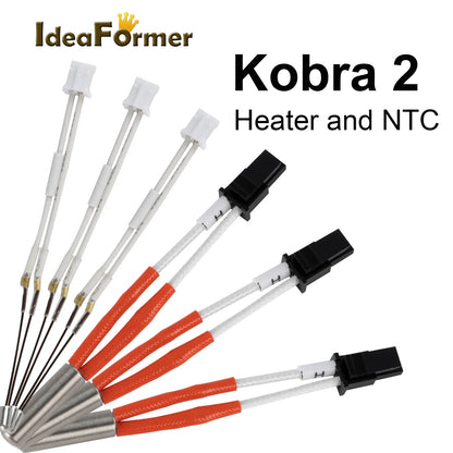 Anycubic Kobra 2 Hotend Kit – 24V 60W with Thermistor & Heater Cartridge for Kobra 2 / Plus / Pro / Neo