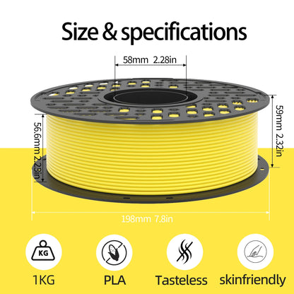 CaiLab PETG Filament 1.75mm – 1kg High-Speed No-Clog Spool for FDM 3D Printers