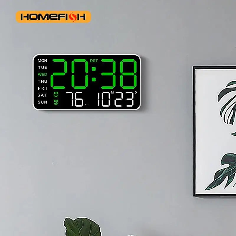 Large Digital Wall Clock