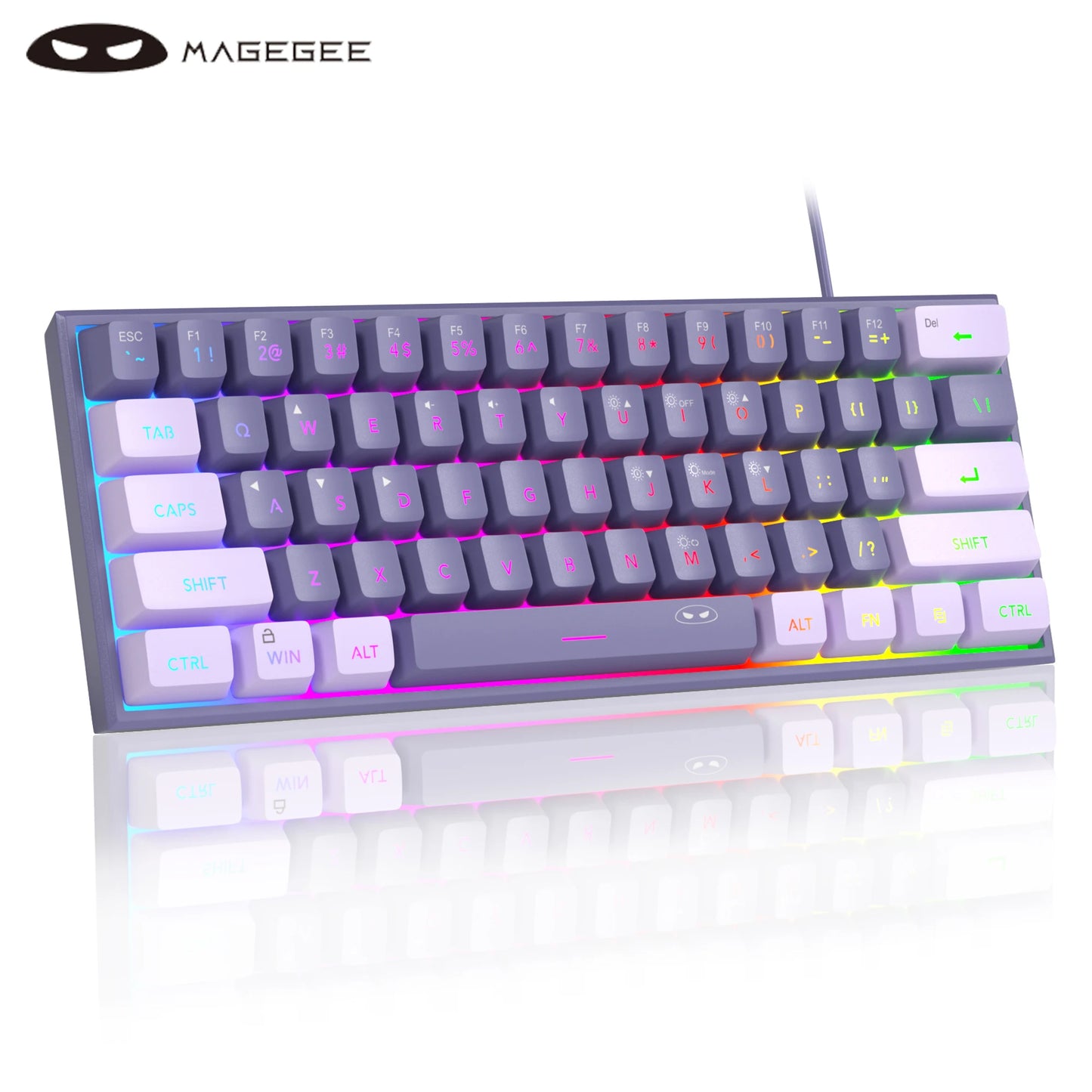 MageGee 60% RGB Gaming Keyboard