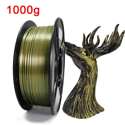 EasyThreed Dual Color Silk PLA Filament 1.75mm – 1kg Multicolor for FDM 3D Printers