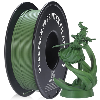 Geeetech Matte PLA Filament 1.75mm – 1kg Spool Vacuum Packed for FDM 3D Printers