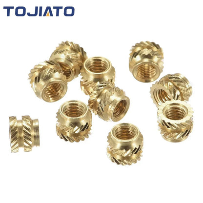 Brass Heat Set Insert Kit – M2 / M3 / M4 Threaded Inserts for 3D Printed Parts