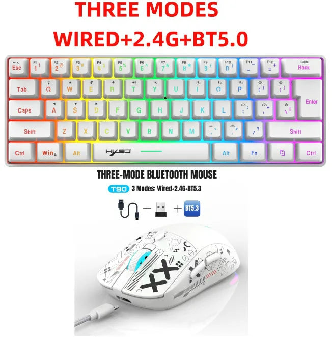 Wireless Keyboard and Mouse Combo