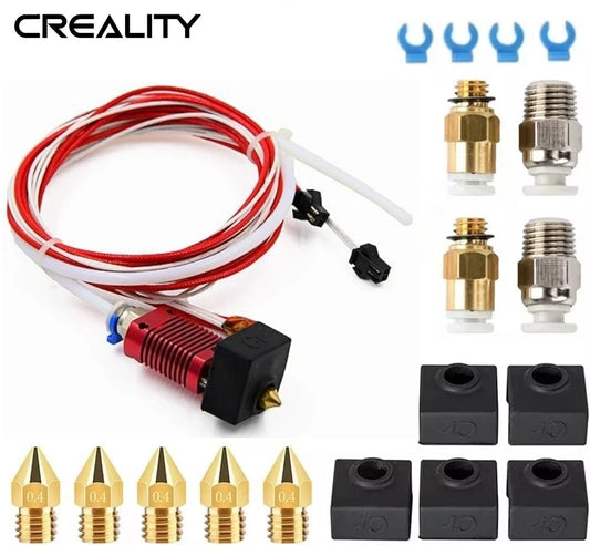 Creality Ender 5 Hotend Kit 24V – Assembled Extruder Head with Silicone Cover & Aluminum Heat Block
