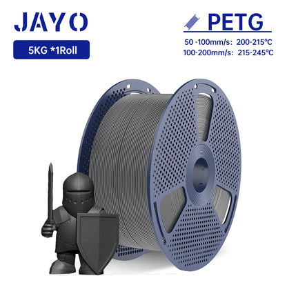 JAYO PLA / ABS / PETG / PLA+ Filament 1.75mm – 5kg High Toughness Neatly Wound Spool