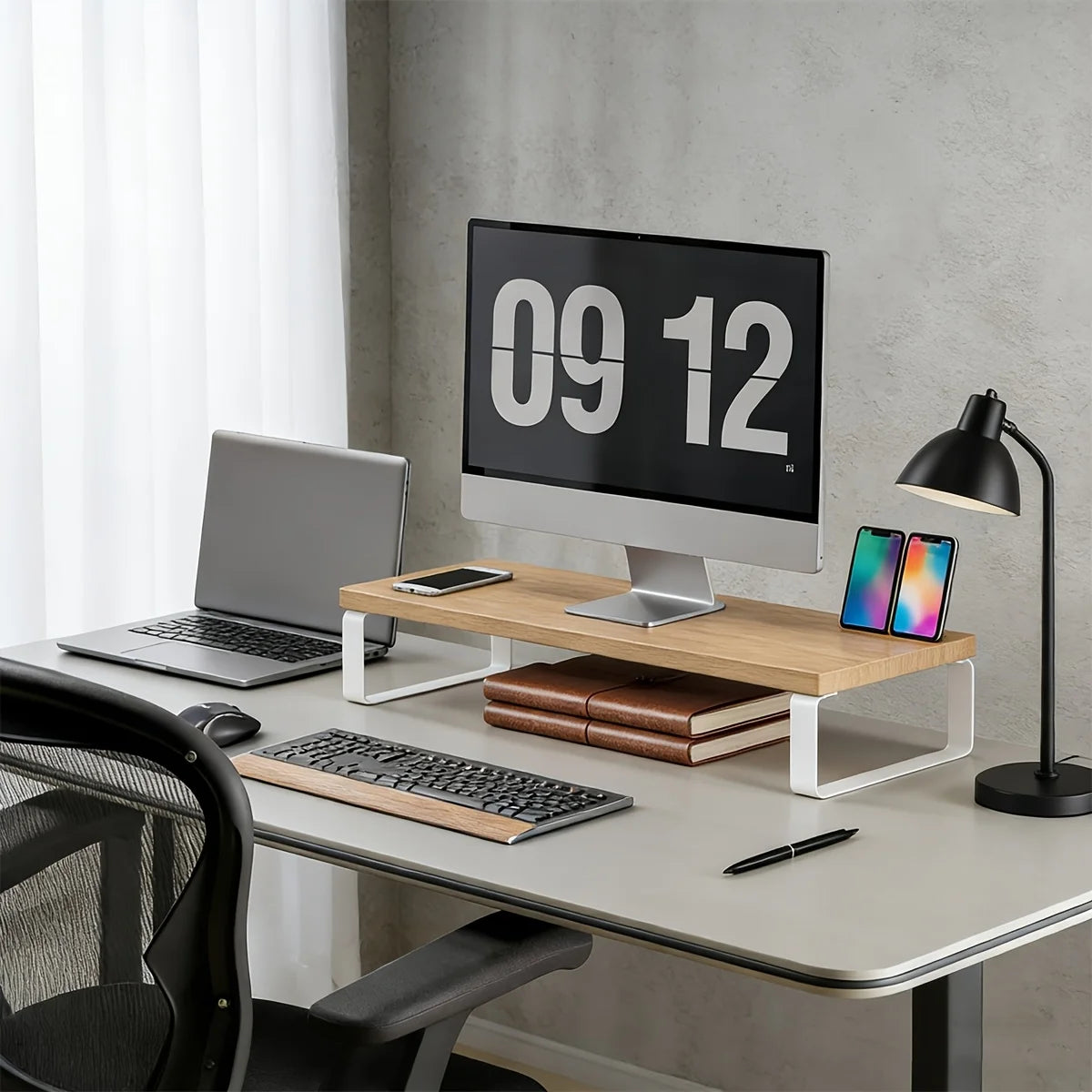 Wooden Monitor Stand