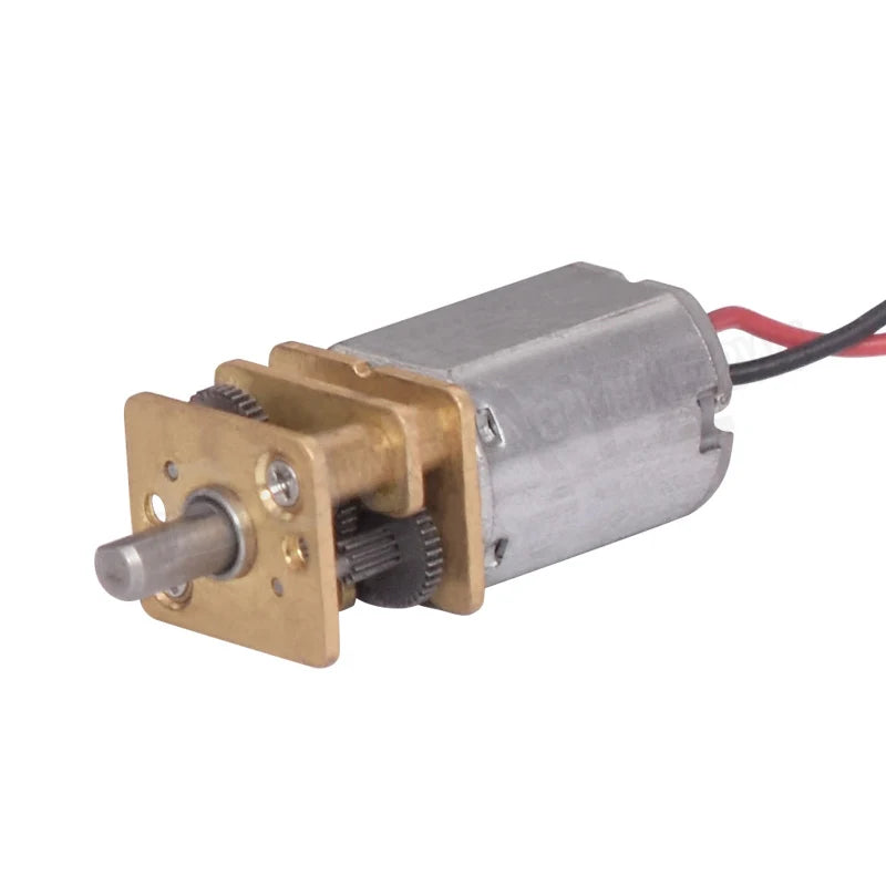 N20 Micro Gear Reduction Motor – DC 3V–12V Pure Steel Gears High Torque for Robotics / DIY / Smart Home