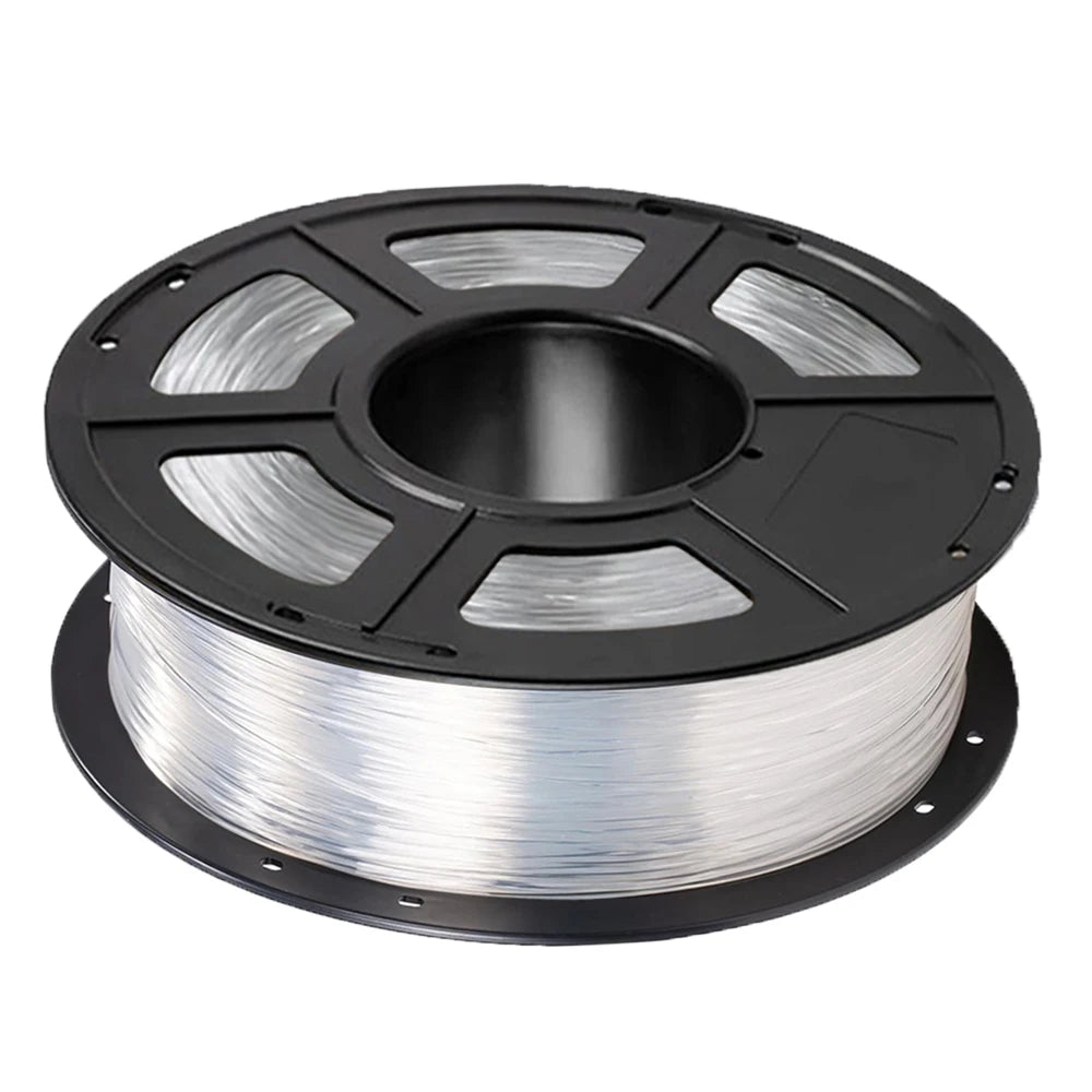 TPU Flexible Filament 1.75mm – 250g / 500g / 1kg Transparent Blue & Clear for FDM 3D Printers
