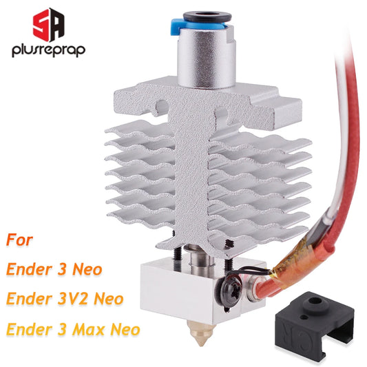 Hotend Kit for Ender 3 Neo / V2 Neo / Max Neo – J-Head Heatbreak, Nozzle Block & 1.5m Heater Thermistor