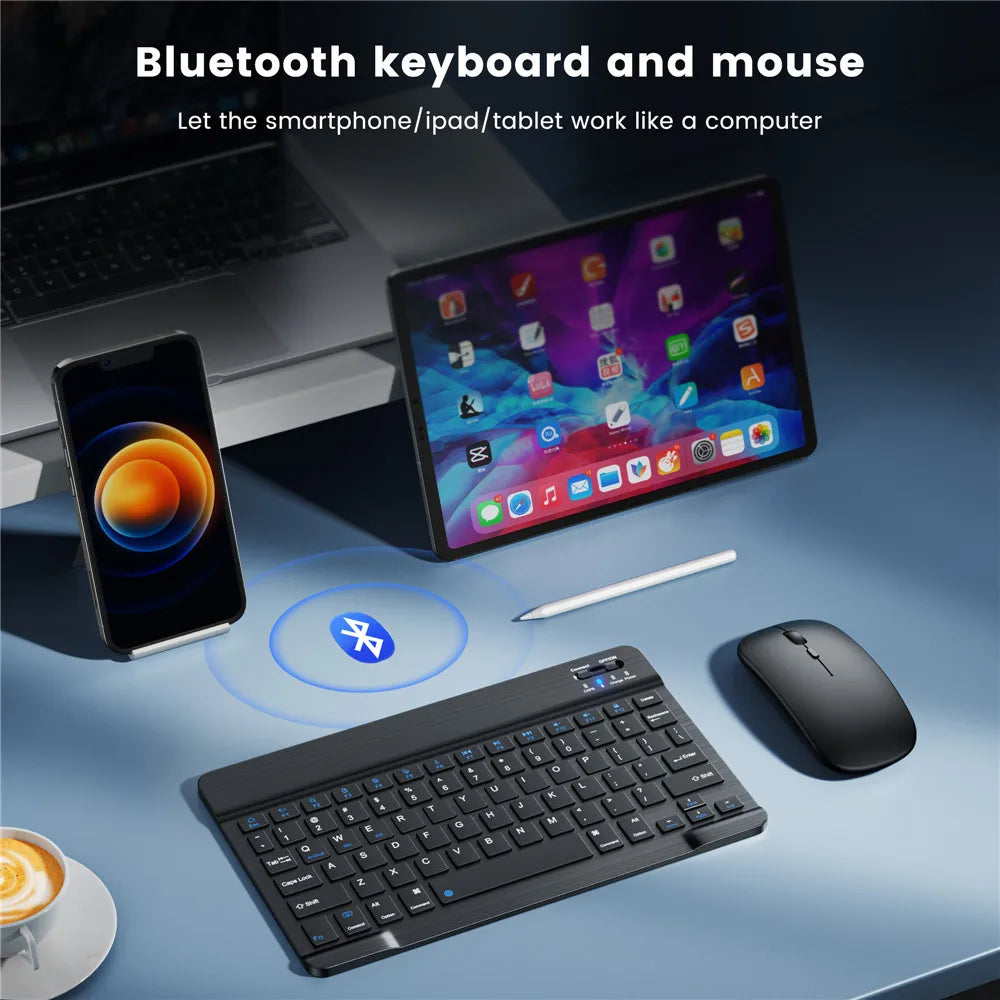 Ultra-Slim Wireless Bluetooth Keyboard
