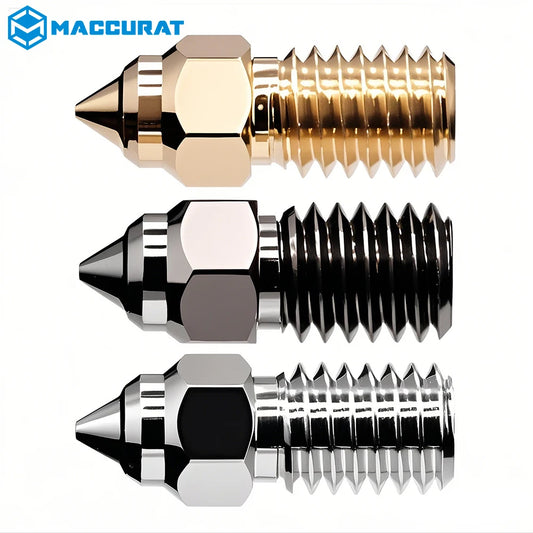 Elegoo Neptune 4 Brass Nozzle – Replacement Nozzle for Neptune 4 / 4 Pro / 4 Plus / 4 Max