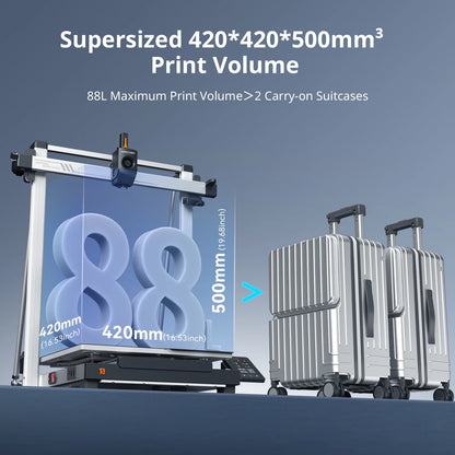 Anycubic Kobra 3 Max – Large Format Multi-Color FDM 3D Printer