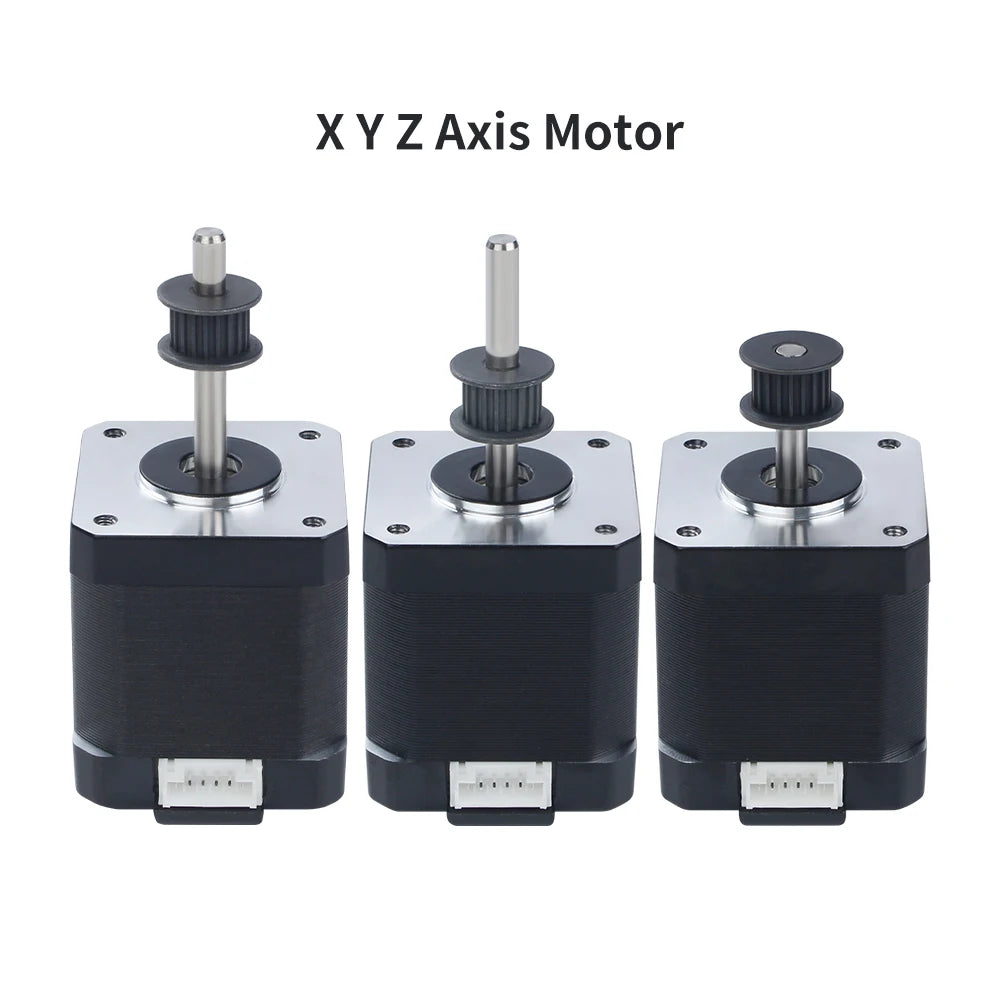 Creality K1 Max XYZ Axis Stepper Motors – High Quality Replacement with Small Gears