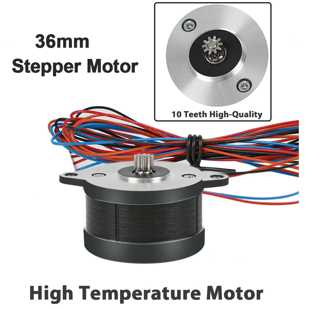 High-Temperature NEMA14 36mm Stepper Motor – 36STH20-1004AHG for Orbiter / Sherpa Mini / Voron