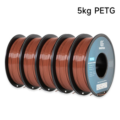 Geeetech PETG Filament 1.75mm – 5kg Vacuum Packed Colorful Spool for FDM 3D Printers