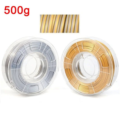 EasyThreed Dual Color Silk PLA Filament 1.75mm – 1kg Multicolor for FDM 3D Printers