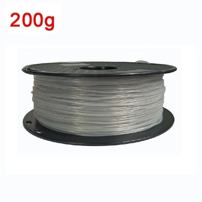 Flexible TPU Filament 1.75mm – 200g Translucent Glow-in-the-Dark 95A for FDM 3D Printers