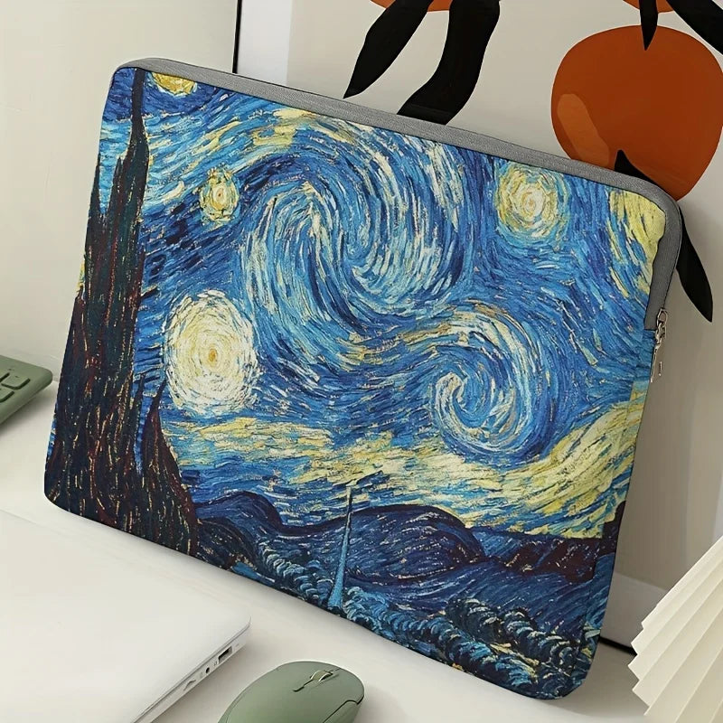 15" Laptop Sleeve (Van Gogh Starry Sky Pattern)