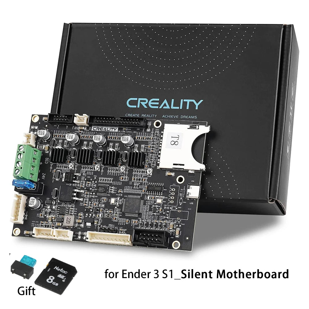 Creality Ender-3 S1 Silent Motherboard – 32-Bit Mainboard with TMC2208 Drivers