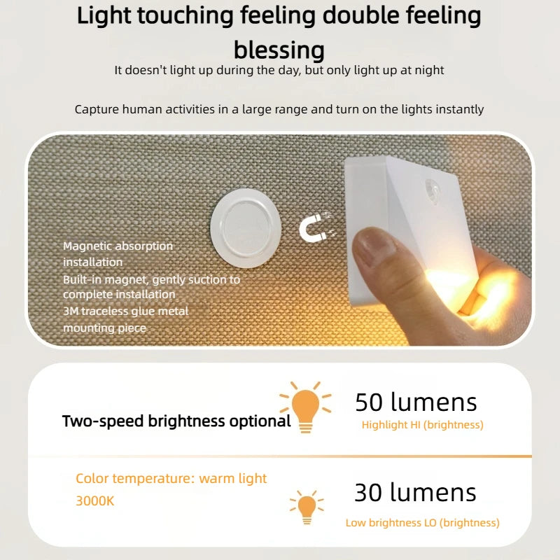Motion Sensor LED Wall Light