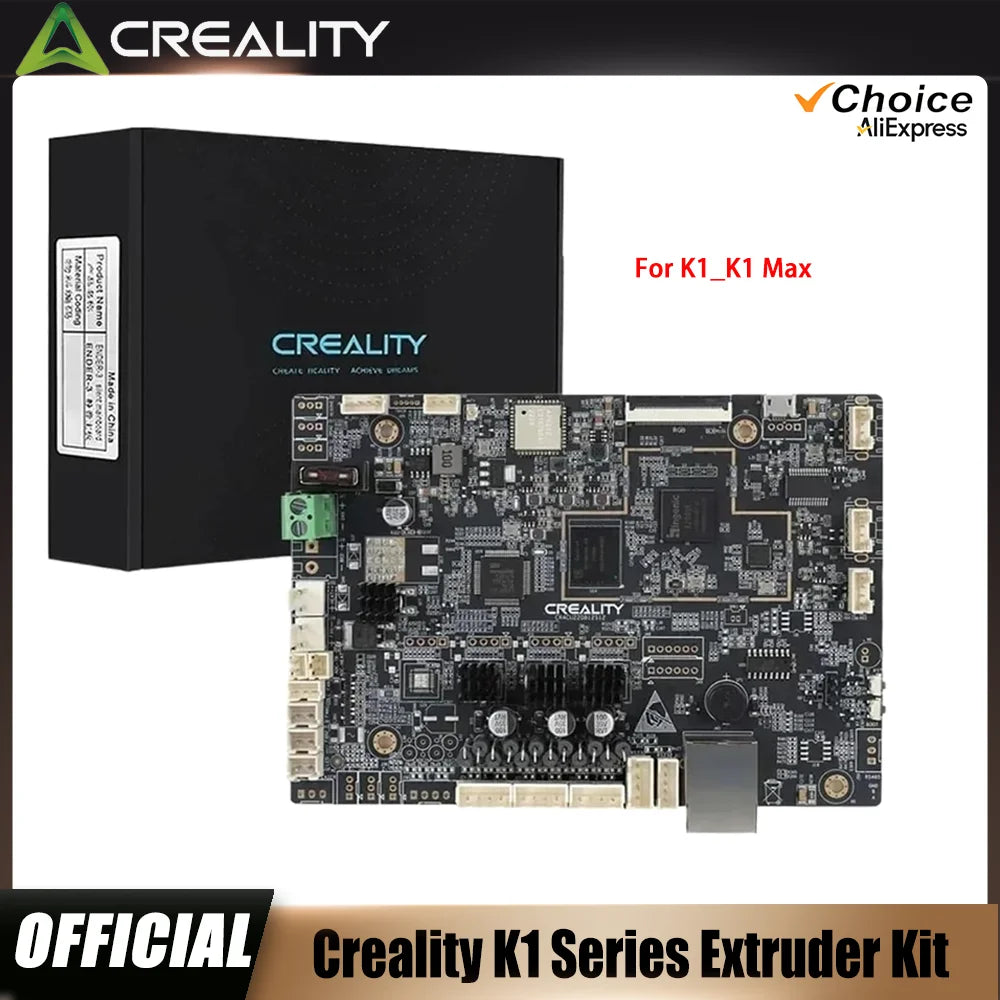 Creality K1 / K1 Max Motherboard – Upgraded Silent 32-Bit TMC2209 Mainboard
